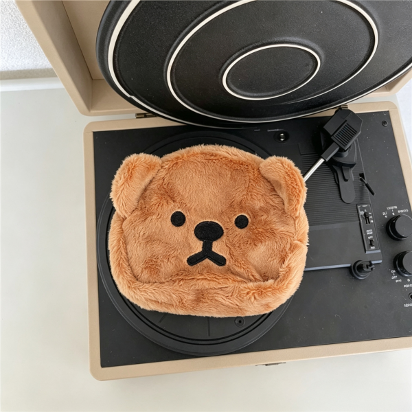10_62cd9672-4530-4d3d-aa11-7fe527fd249b Warm Cute Plush Bear Mini Doll Coin Purse Storage Bag