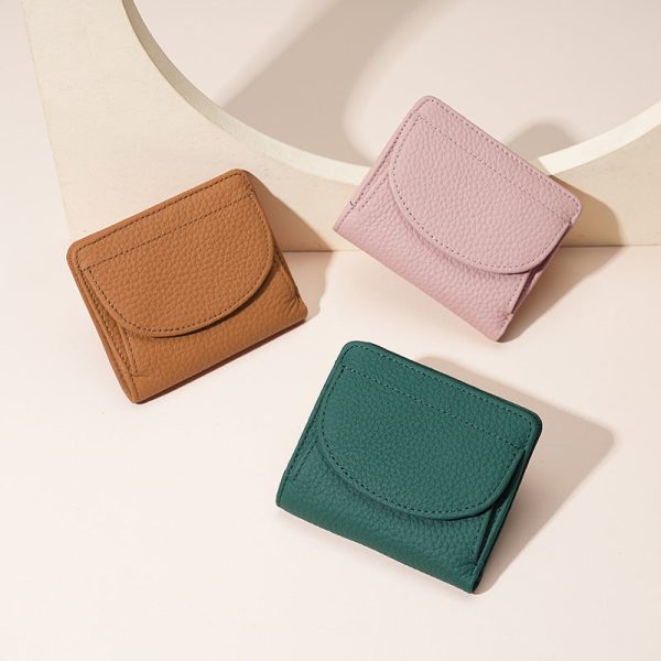 Women's leather coin purse