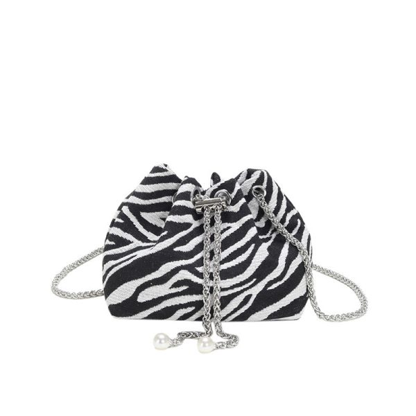 6dd1e70c-73bb-4d13-9d44-cbabc98b1fbe Summer Leopard Print Women's Fashion Woven Crossbody Chain Shoulder Bag